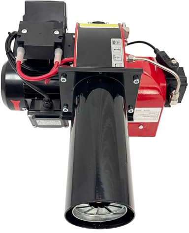 IntXanth 220V 1PH Single Stage Burner Fire Burning Machine Light Oil Heater 17.6-35.3lbs/h(8-16kg/h)