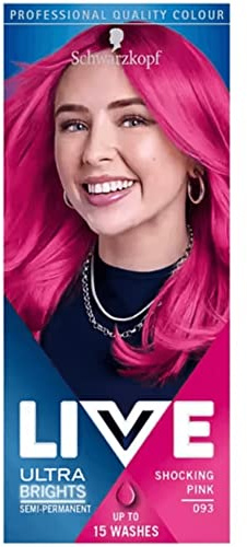 Schwarzkopf Live Color Rosa Lunares en color ultra no 93 – Pack de 2