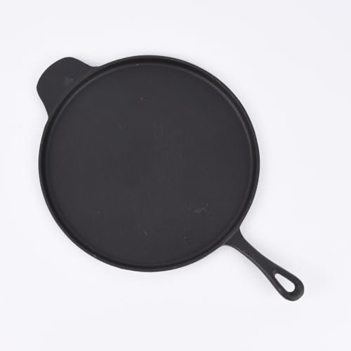 SCHÖNER LEBEN. Bello da Vivere. Padella in ghisa per Pizza, Nero, 30 cm