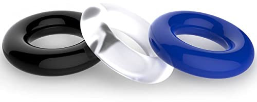 Anelli Pene,3 in 1 Anelli Pene Ritardanti,Ritardare L'eiaculazione Precoce e Aumenta la Potenza per L'erezione Anello Fallico la Stimolazione di Coppi Massager Male Toy Toy for Men