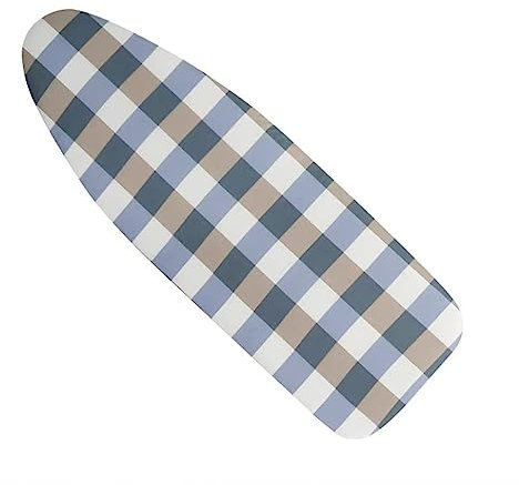 HCZION Housse Planche À Repasser 100×34cm Housse Rechange De Planche À Repasser Housse De Repassage Rose Housse Universelle Table À Repasser pour Fer À Repasser À Vapeur (Color : Blue Plaid, Size :