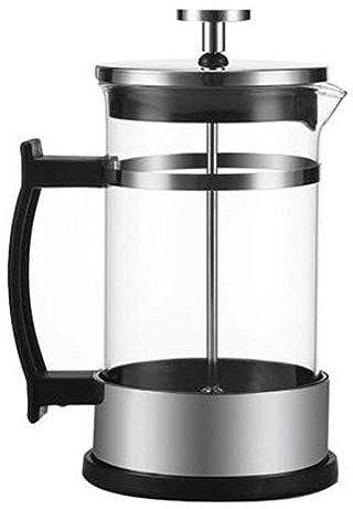 ASSICON Café expreso de Aluminio Prensa Francesa para la Oficina del Restaurante en casa, cafetera de café de 20,2 oz con diseño Elegante Que se Adapta a la mayoría Cafetera de Estufa