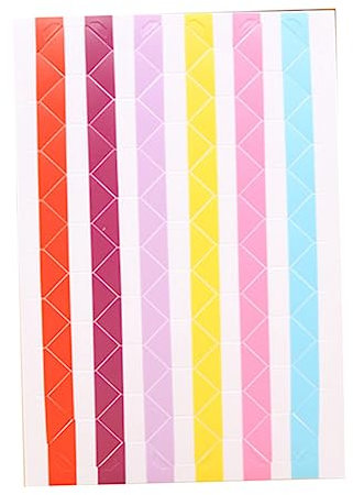 Selbstklebende Fotoeckenaufkleber 50 Blatt Pvc für Album 102 Stück