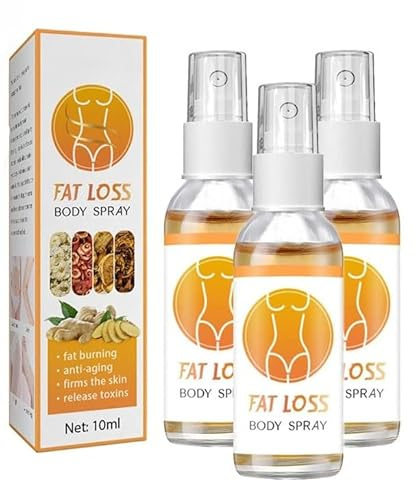 IFFANY Spray Modellante per Il Corpo, Spray brucia Grassi Addominale, Spray rassodante istantaneo e Riducente della Cellulite per Uomini e Donne, rimozione del Grasso Addominale