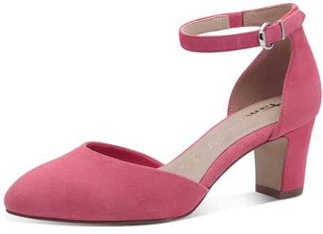 Tamaris Pumps Damen Blockabsatz rosa,EU 39