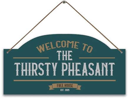 Personalised Bar Sign For Home Pub - Bar Gift Set Elevate your home pub accessories with our premium Personalised Bar Accessories Gift Set. (BAR SIGN)