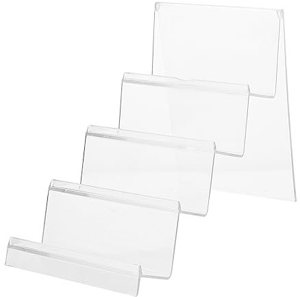 Homoyoyo Multifunktionales Acryl Wallet Display Regal Transparenter Desktop Aufbewahrungsständer Für Shops Kompaktes Leichtes Display Mit Vielseitiger Nutzung Für Geldbörsen Und Kleine