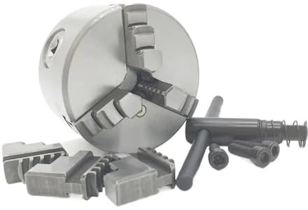BMWJYLPM Drehfutter, selbstzentrierend, 3 Backen, manuell, gehärteter Stahl, für Bohrmaschinen, K11-80 100 125 160 200 250(K11-100)