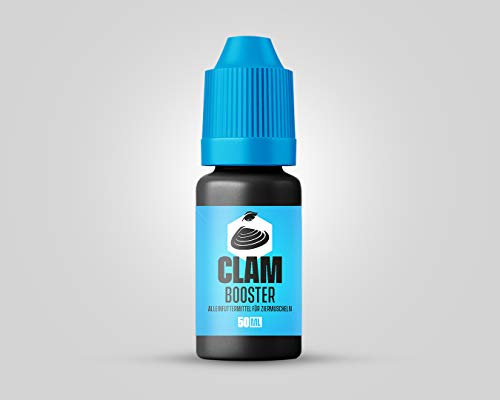 NatureHolic Clam Booster - Muscheldünger I Spezialfutter für Muscheln I aus den besten Rohstoffen I optimale Partikeldichte I Made in Germany I 50 ml