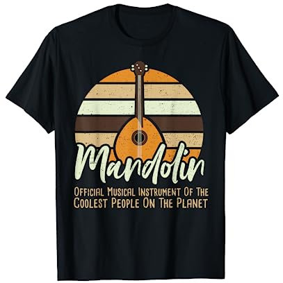 Mandoline: Mandolin Official Musical Instrument Of - Musicie T-Shirt