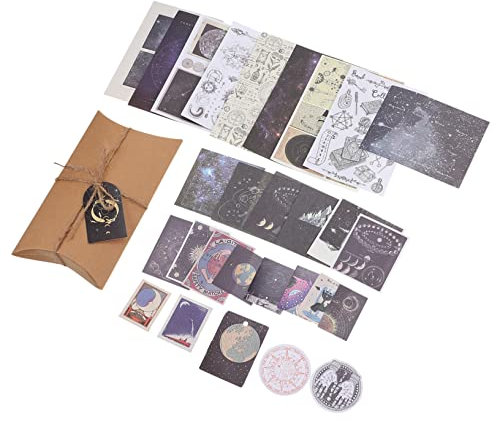 Retro Scrapbooking Aufkleber aus Papier für Kinder, 1 Beutel
