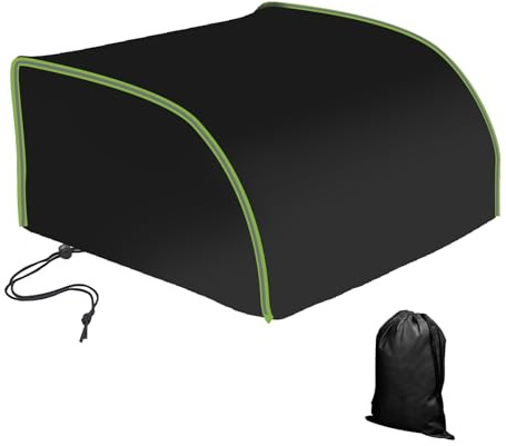 Copertura per condizionatore d'aria per camper, 600D impermeabile per esterni camper rimorchio da viaggio, coperture AC per Dometic Brisk II, Coleman Mach I, II, III, Mach 3 Plus, copertura protettiva