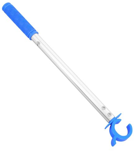 NUOBESTY Asta Apri Finestre in Alluminio Anodizzato Argento Tirante Multifunzionale Per Lucernari e Finestre Vasistas Accesso Facile Da Interno Ed Esterno Per Casa e Ufficio