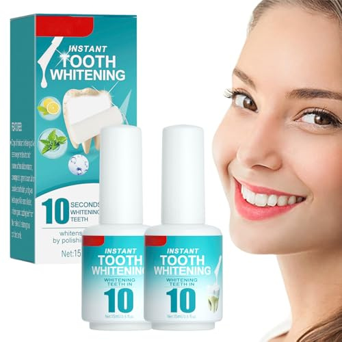 Blanchiment Dentaire,Peinture Dentaire,Gel de Blanchiments Efficace,Peinture de Blanchiment des Dents Instantanée,Vernis à dents serré blanc pour les Dents Sensibles