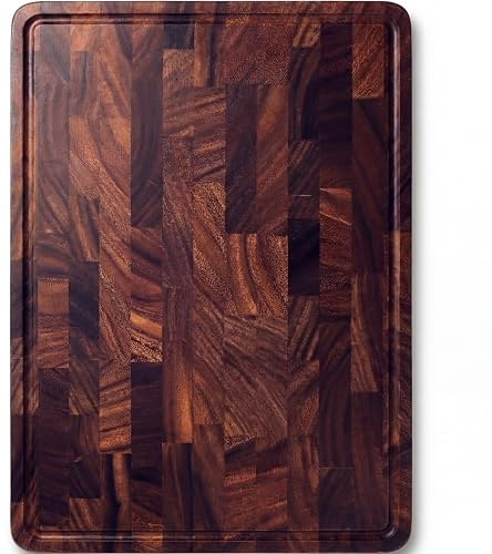 Walnut Wood Cutting Board for Kitchen, End Grain Chopping Boards