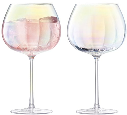 LSA PE24 pärlemor ballong bägare 650 ml 2 stycken