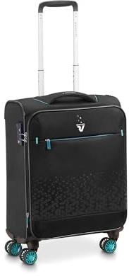 Roncato CROSSLITE Trolley bagaglio a mano 55x40x20/23 cm Espandibile - Nero