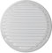 Ø 200mm Bianco Rotonda Griglia di Ventilazione in Metallo - Griglie D'Aerazione con Rete Anti Insetti