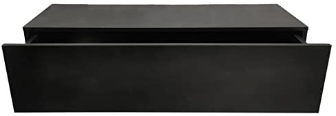 VDD Schwebender Flurschrank - Hängender Sideboardschrank - 100 cm breit - schwarz