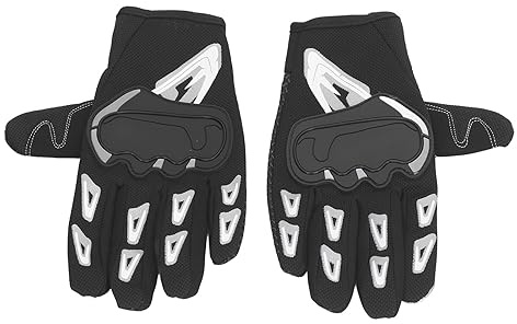 Aeun Guantes de Motocicleta, Guantes de Montar con Dedos Completos para Correr