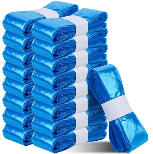 16 Pcs Nappy Bin Refills 4.5 m Baby Scented Diaper Pail Refill Bags Plastic Nappy Disposal Bags for Diaper Bucket Nappys Bin Liners Replacement Strong Seal Compatible with Most Nappys Disposal System