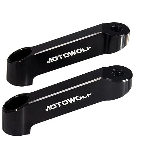 Motorradspiegel Verlängern Riser Spacers Verlängerung Adapter Universal Motorräder 10mm Verlängerung Zubehör