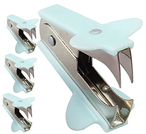 VILLCASE 4stücke Handheld Heftklammern Entferner Bunten Farben Portable Und Ergonomische Heftklammern Entferner Für Büro Und Für Effizientes Arbeiten