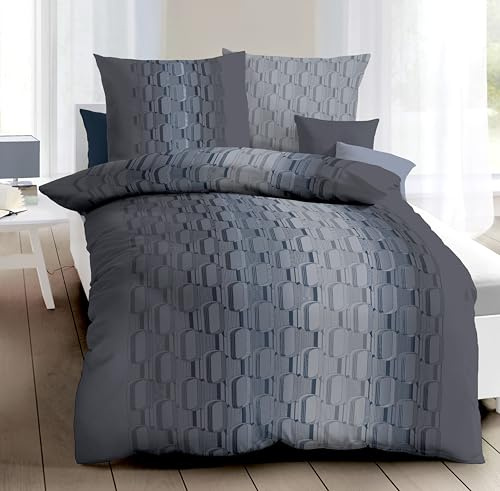 Kaeppel Bettwäsche 135x200 Mako-Satin mit Reißverschluss***