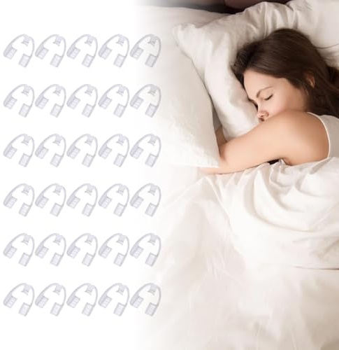 Zahnknirschen Nachtschutz Zahnkissen Mundschutz Schutz Zahnspangen Anti Schleifen Zahnspange Zahnschutz Schlaf Zahnschleifer für Erwachsene und Kinder (30 Pack)