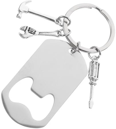 Ciieeo Key Holder Keyring Bottle Opener Keychain Metal Bottle Opener Unique Design