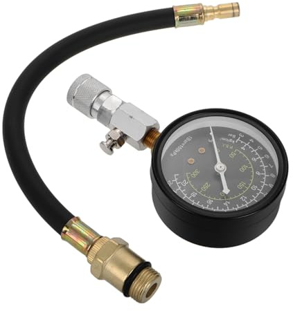 VALICLUD Comprobador de Compresión Motor Versátil con Medidor Multifunción y Alta Precisión Herramienta Portátil para Diagnóstico Cilindros y Presión de Inyectores Diésel Automotriz