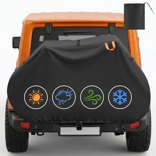 AOOWU Bike Cover, Waterproof Bicycle Cover Indoor Outdoor Storage, 210D Bike Covers with Lock Holes & Storage Bag, Anti-UV Windproof Dust Rain for Mountain, Road & Heavy Duty Bikes, 200 x 110 x 70cm