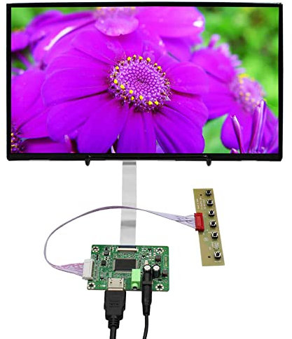 VSDISPLAY 33,8 cm (13,3 Zoll) 1920x1080 400nit EDP IPS LCD Bildschirm mit LCD Controller Platine