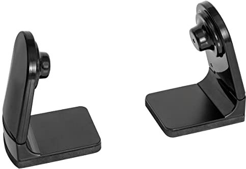 simpletome ONE HAND TEAR Paper Towel Holder Magnetic for Refrigerator Kitchen Work Benches Storage Closets Grill Garage Metal Base +ABS (Black)