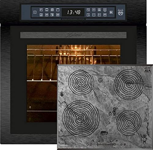 Kaiser Juego de horno EH 6306 RS+KCT 6705 FI Ära/4, Horno empotrado, 79L 15 Fct.+ placa de inducción 60 cm