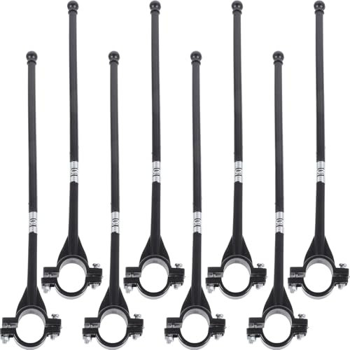Kisangel 8pcs Handlebar Flagpole Bike Handlebar Flag Holder Bike Pole Men Motorcycle Kickstand Mount Poles Scooter Accessories Accessories for Kids pole