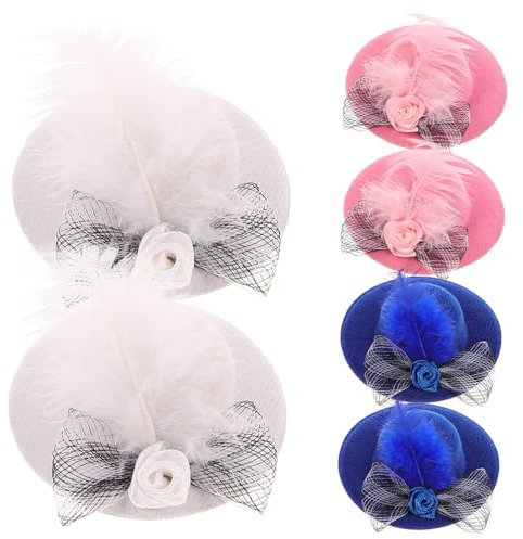 ORFOFE 6stücke Dekorative Verstellbare Hüte Für Hühner Langlebige Vogelhüte Als Fotorequisiten Für Haustiere Für Partys Und Besondere Anlässe