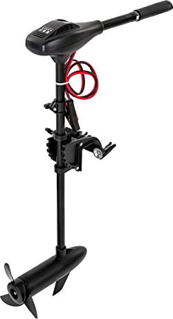 DAOHHFO 300KG Schubkraft Boot Elektromotor 12V Aussenborder Elektromotor 1700R/MIN mit Vorwärts- und Rückwärtsgang F5-R2 LED-Anzeigen für Boote, Schlauchboote, Kajaks, Schlauchboote