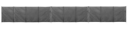 EDG by AQUALUX INTERNATIONAL - Barrière De Protection Piscine - Module Complet 10 m - Clôture de Sécurité Souple - Conforme NF P 90-306