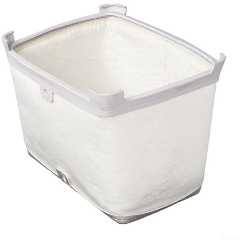 Panier de filtre ultra-fin pour Aiper Scuba S1 - Sac de filtre de nettoyeur de piscine de remplacement avec écran en maille en nylon pour débris fins - Blanc 1,5L de capacité (2 pièces)