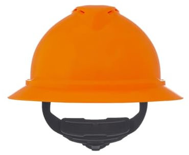 MSA 10167921 V-Gard 500 Hut, belüftet, Hi-Viz orange