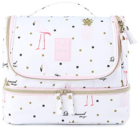Lychii Kulturbeutel zum Aufhängen, Reise Kosmetiktasche Waschbeutel, Wasserdicht Waschtasche, Makeup Tasche Toiletttasche für Frauen & Mädchen