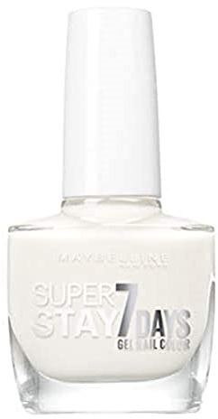 Maybelline New York Professioneller Nagellack – Gel-Technologie – Super Stay 7 Tage – Farbe: Reinweiß (71)