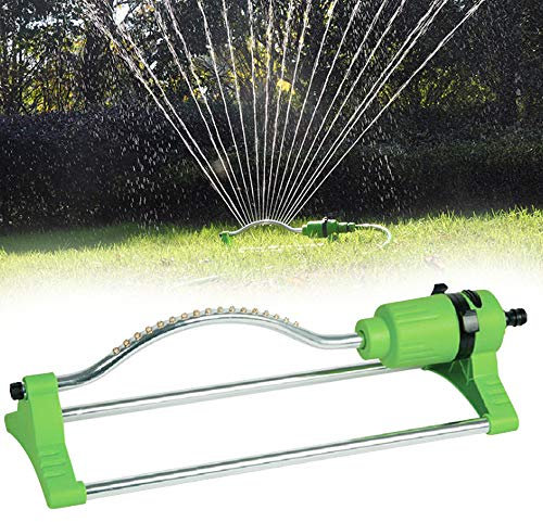 SUSHOP Lawn Rectangular Line Sprinkler, Garden Irrigation Automatic Sway Garden Sprinklers Adjustable Alloy Watering Sprinkler Garden Sprayer Oscillating Oscillator Lawn Irrigation