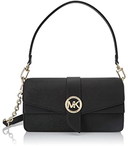 Michael Kors bolso de hombro Greenwich Medium, Black