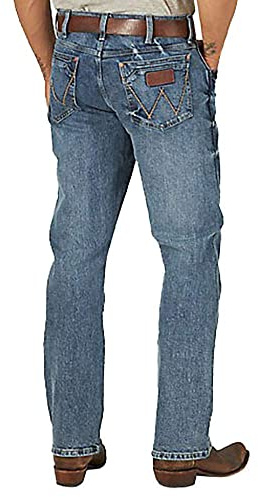 Wrangler Men's Retro Relaxed Fit Boot Cut Jean, Greeley, 31W x 38L