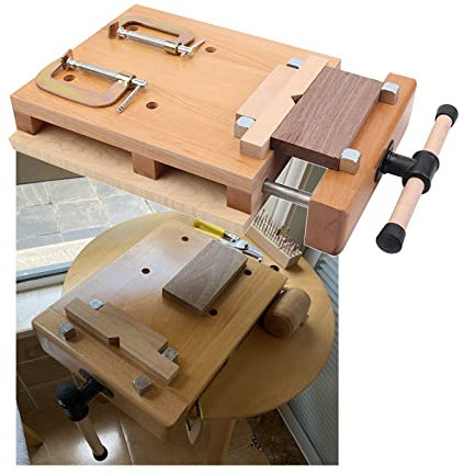 Duchunsheng Tornillo De Banco para Carpintería, Tornillo Frontal, Banco De Trabajo De Madera Maciza, Vise Carpintero para La Herramienta De Carpintería, para Home Studios (Size : L 50cm W 30cm)