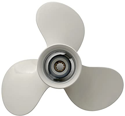 SLEIPNIR Propeller 9 7/8x10 1/2 für Yamaha Außenborder Schrauben 25-30 Pferdestärke Aluminium 10 Zähne OEM NO:664-45945-00-EL 9.9x10.5