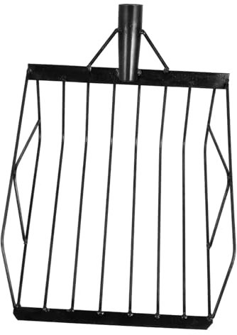 IWOWHERO Strumento Pratico Per Scavare Il Terreno Piccola Pala Per Mais Vanga Per Mais Pala Per Bricchette Di Carbone Per Adolescenti