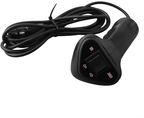 Controlador de cabrestante con cable de control manual para coche todoterreno, cable de 3,6 m, 500 A, plástico